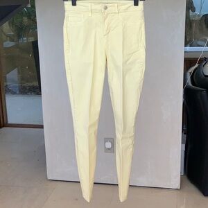 L'AGENCE Yellow Ankle & Cropped Skinny Jeans